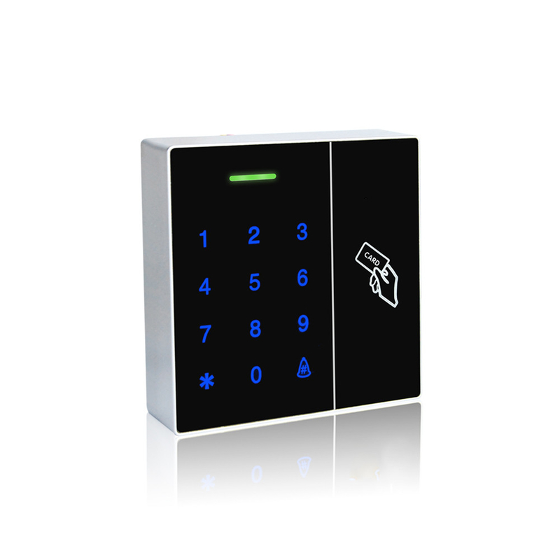 เครื่องอ่านบัตรการเข้าถึงที่กันน้ํา RFID แผงโลหะล่าสุด 13.56Mhz IC ID Card ระบบควบคุมการเข้าถึงประตู-S02