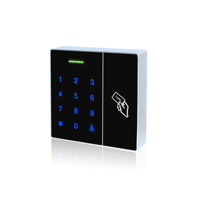 เครื่องอ่านบัตรการเข้าถึงที่กันน้ํา RFID แผงโลหะล่าสุด 13.56Mhz IC ID Card ระบบควบคุมการเข้าถึงประตู-S02