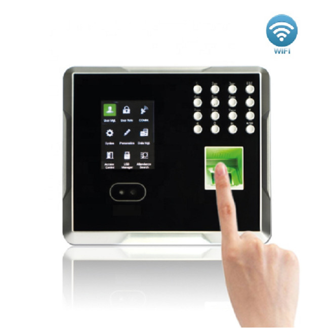 WIFI Function Facial Recognition Time Attendance System Friendly UI